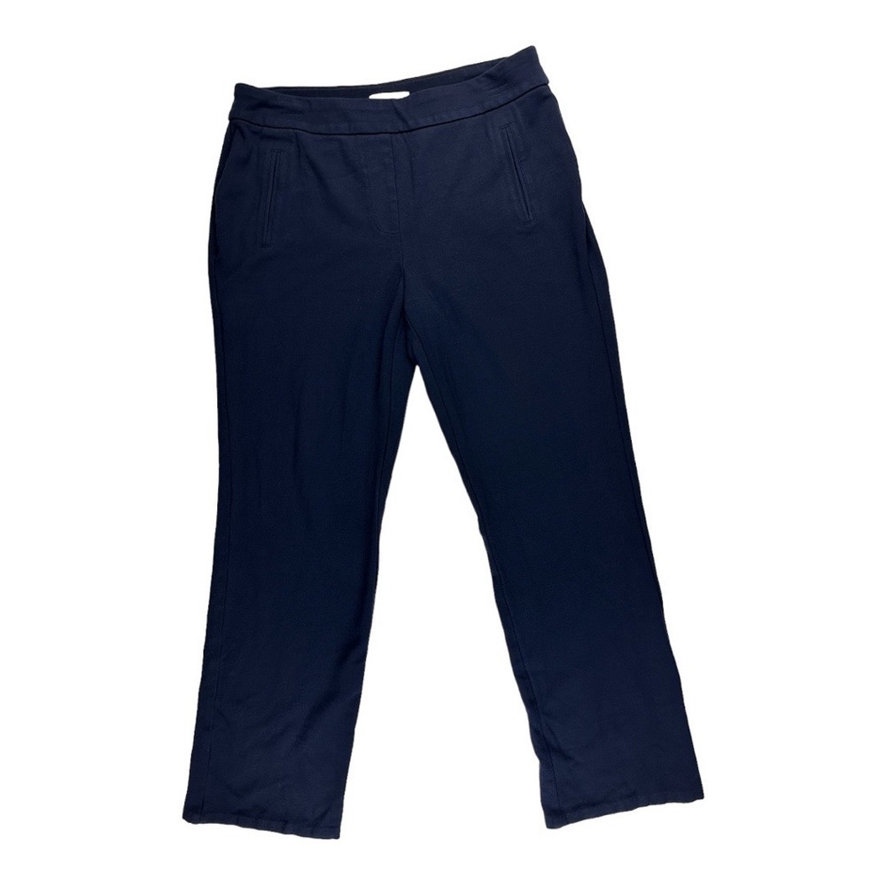 Northern Reflections Cropped Pants Navy Blue Size 8